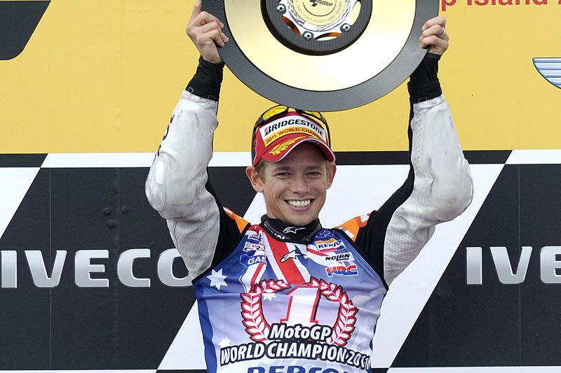 Ο Casey Stoner στο πάνθεον του MotoGP