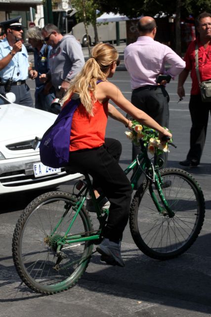 Με τίτλο «Κάνω χώρο στο ποδήλατο» ο ποδηλατικός γύρος της Αθήνας την Κυριακή