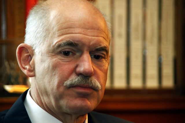 «Πολιτικές και κοινωνικές δυνάμεις να αναλάβουν τις ευθύνες τους», λέει ο Γ.Παπανδρέου