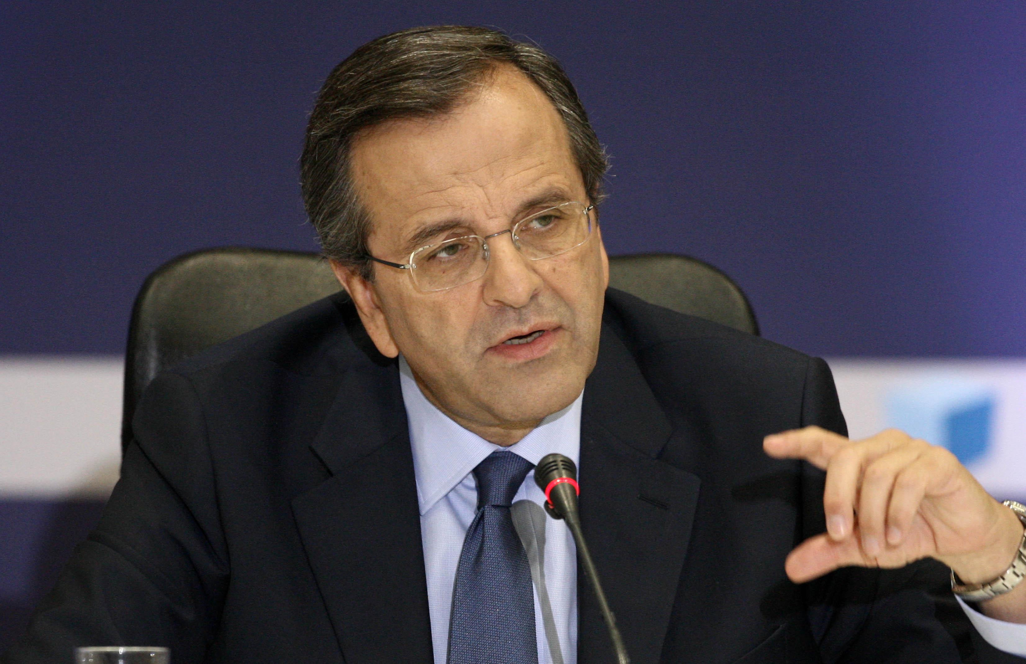 «Εφικτή η αναδιαπραγμάτευση  με μια ισχυρή και σοβαρή κυβέρνηση» λέει ο Αντ.Σαμαράς