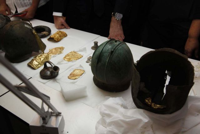Για 10 εκατ. ευρώ πωλούσαν οι αρχαιοκάπηλοι τον θησαυρό που κατασχέθηκε στη Θεσσαλονίκη