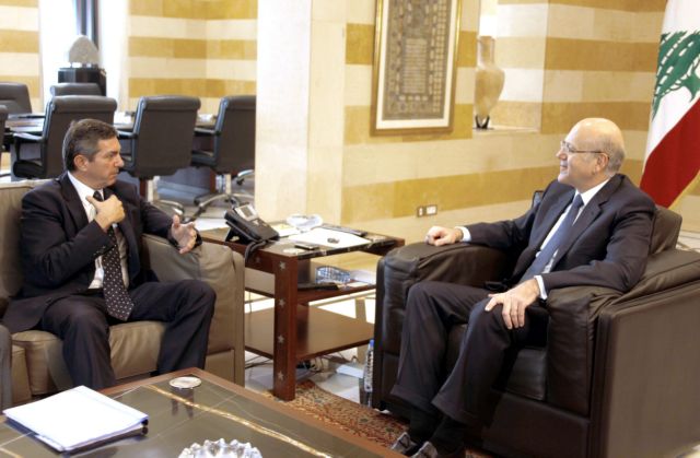 Για στενότερη συνεργασία Ελλάδας και Λιβάνου συμφώνησαν οι υπουργοί Εξωτερικών