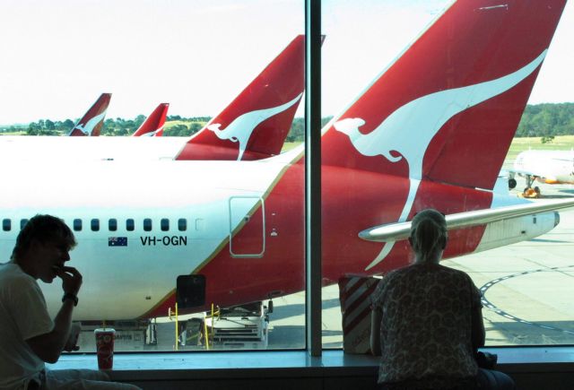 Καθηλώνει τα αεροσκάφη της η αυστραλιανή εταιρεία Qantas