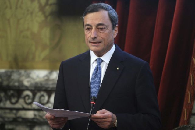 Η ΕΚΤ θα συνεχίσει τη χρήση μη συμβατικών μέτρων, δήλωσε ο Μάριο Ντράγκι