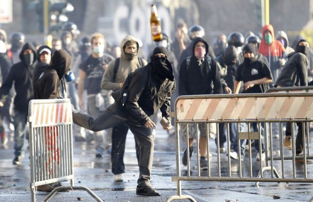 «Πήραμε ‘μάστερ’ στην Ελλάδα» λέει αναρχικός που συμμετείχε στα επεισόδια της Ρώμης