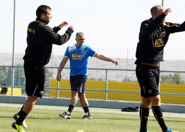 Η ΑΕΚ έτοιμη για το ντέρμπι με… την ευχή του Μανόλο Χιμένεθ