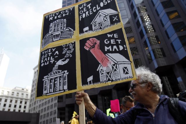 Εργατικά συνδικάτα στο πλευρό των «Αγανακτισμένων» της Νέας Υόρκης