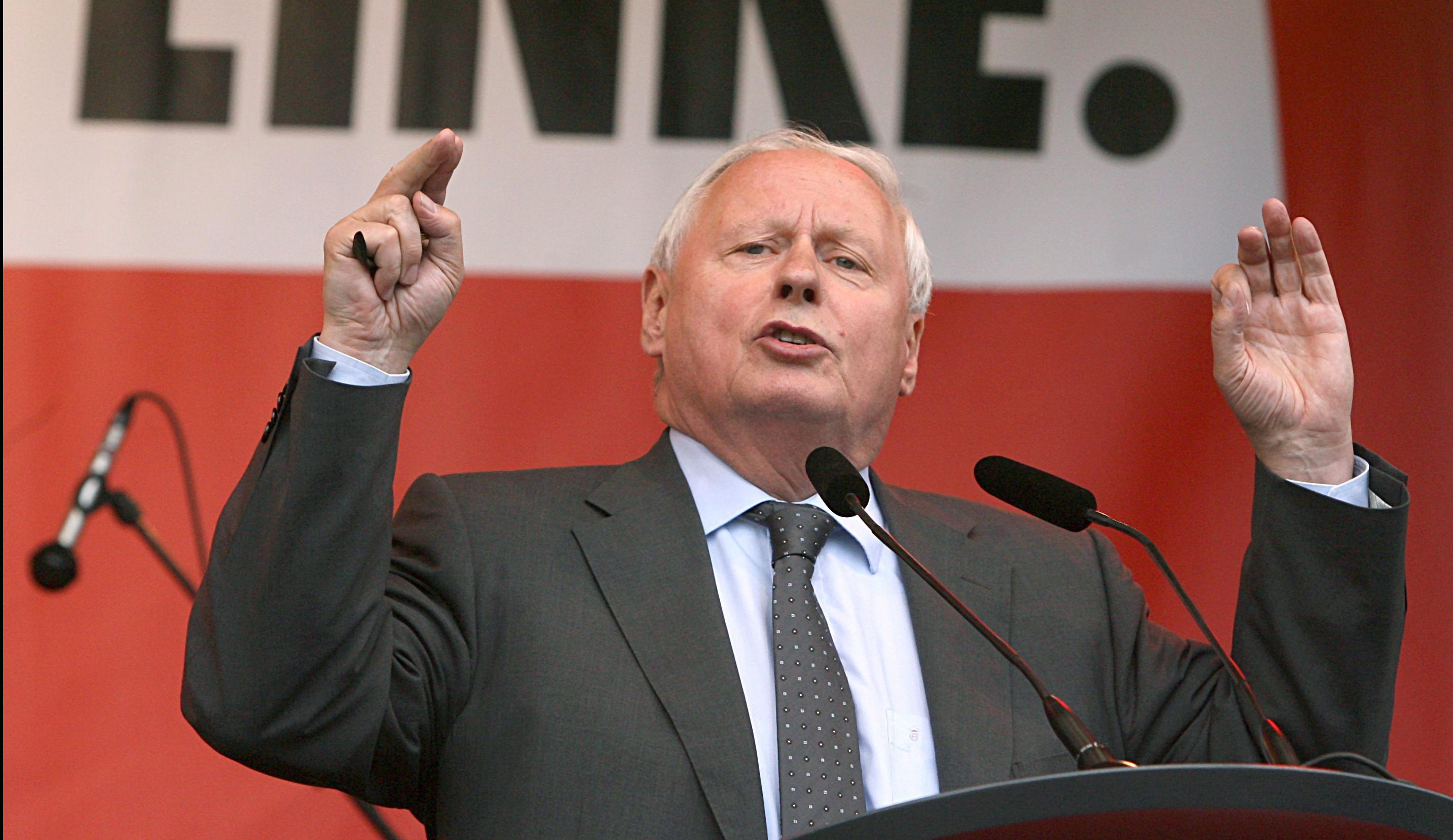 «Όλες οι κινήσεις της Μέρκελ για τη κρίση χρέους ήταν λάθος» λέει ο Όσκαρ Λαφονταίν