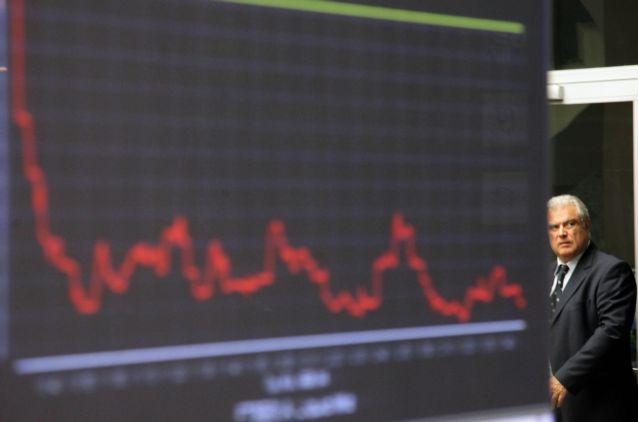 Μεγάλες απώλειες 2,97% κατέγραψε το Χρηματιστήριο Αθηνών την Δευτέρα