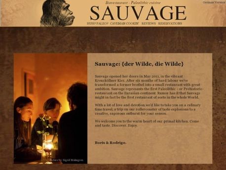 Εστιατόριο με πιάτα για ανθρώπους των σπηλαίων άνοιξε στο Βερολίνο