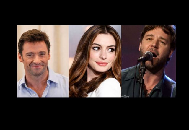 Αν Χάθαγουεϊ, Ράσελ Κρόου, Χιού Τζάκμαν στο μιούζικαλ «Οι Άθλιοι»