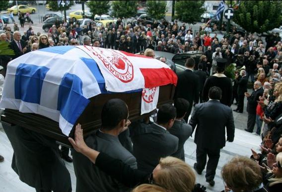 Υστατο χαίρε στον θρύλο Λεωνίδα Ανδριανόπουλο