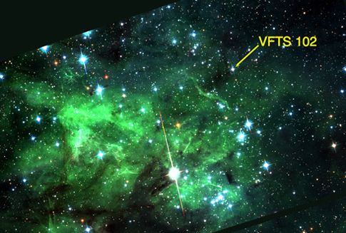 Το ταχύτερα περιστρεφόμενο άστρο κινδυνεύει να πάθει ίλιγγο