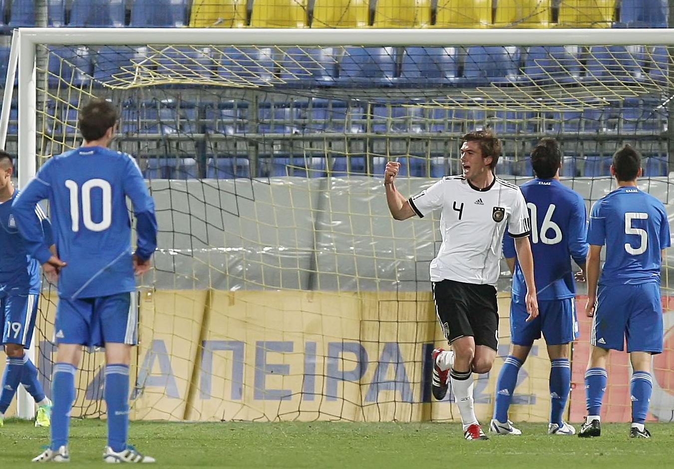 Οι Ελπίδες της Γερμανίας νίκησαν 5-4 την Ελλάδα στην Τρίπολη