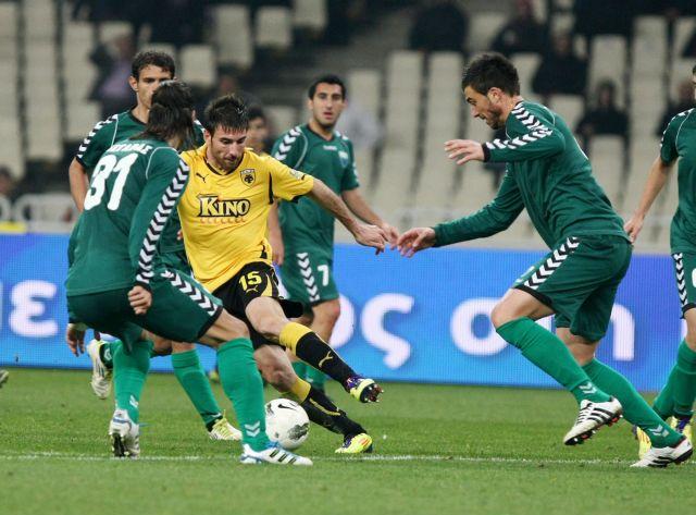 Η ΑΕΚ πλησίασε την κορυφή με νίκη επί του Λεβαδειακού…