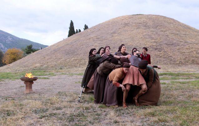 Η τελετή αφής της Φλόγας του 29ου Κλασικού Μαραθώνιου της Αθήνας