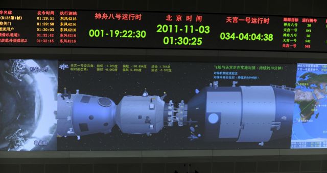 Πρόσδεση σε τροχιά ανοίγει το δρόμο για κινεζικό διαστημικό σταθμό