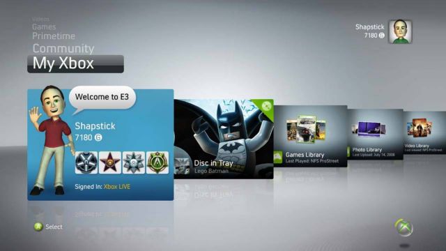 Ανανεωμένο εκ βάθρων το «ταμπλό» του Xbox 360 στις 6 Δεκεμβρίου