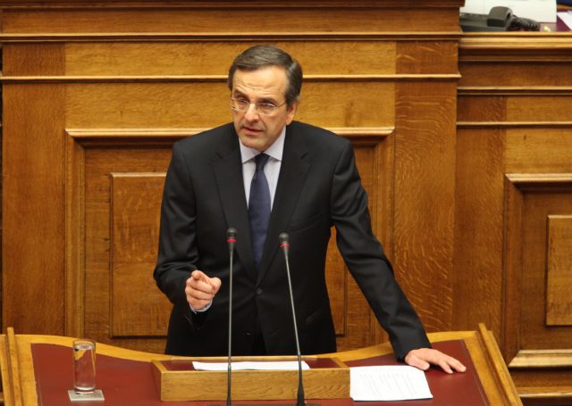 Απορρίπτει τις γραπτές δεσμεύσεις και επιμένει στο θέμα των πρόωρων ο Αντ.Σαμαράς