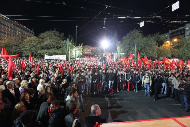 Άμεση προσφυγή στις κάλπες ζητά η Αλέκα Παπαρήγα