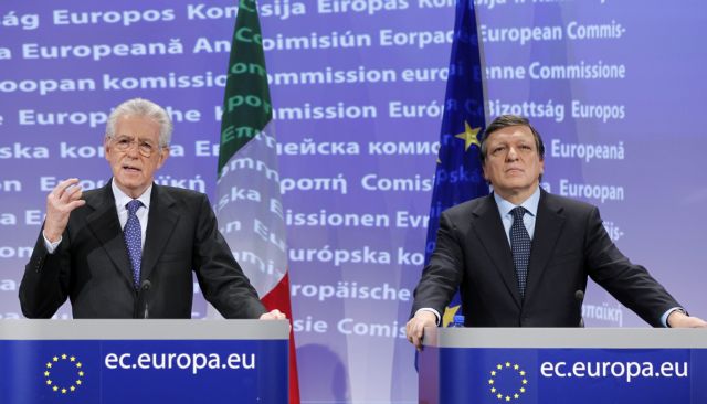 «Θα είμαστε πιο αποφασιστικοί» διαβεβαιώνει ο Μάριο Μόντι τις Βρυξέλλες