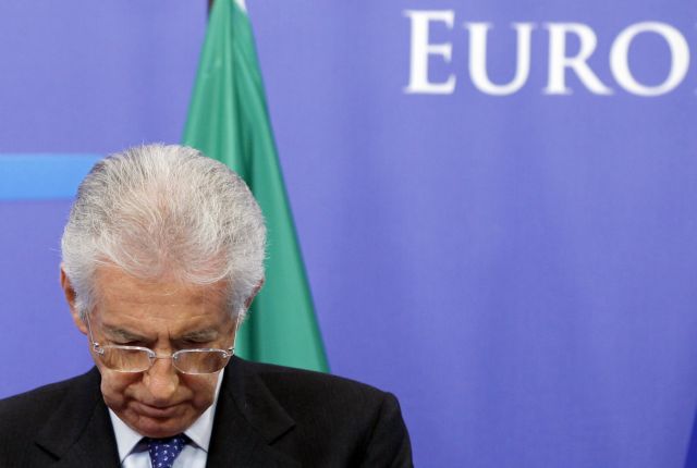 Τις ιταλικές δεσμεύσεις αναμένεται να επαναλάβει ο Μάριο Μόντι σε Μέρκελ, Σαρκοζί