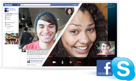 Βιντεοκλήσεις σε «φίλους» από το Facebook μέσω Skype