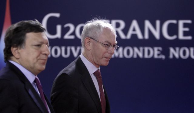 Ευρωπαϊκή στήριξη στην Ελλάδα, με όρο την τήρηση της συμφωνίας, από Ρομπάι-Μπαρόζο