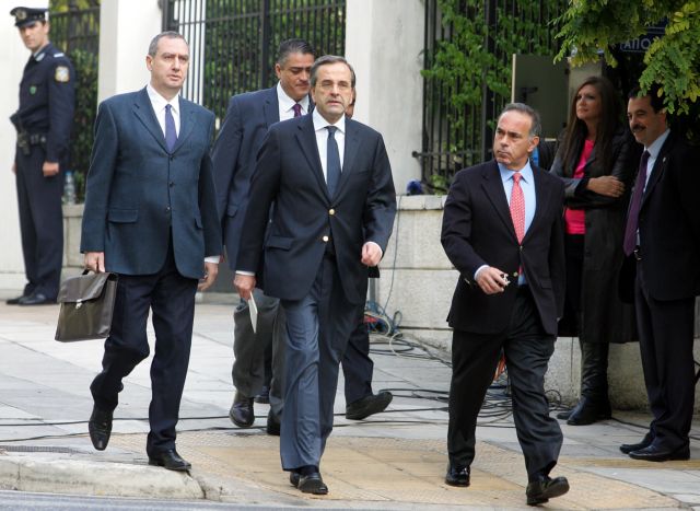 Μεταβατική η κυβέρνηση, επαναλαμβάνει ο Αντ.Σαμαράς και ζητεί ισχυρή λαϊκή εντολή