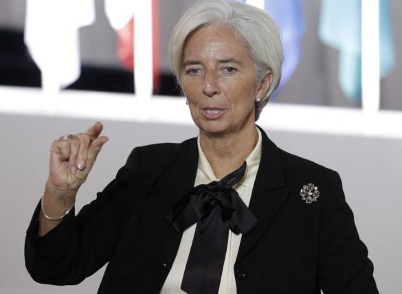 Στη Ρωσία η γενική διευθύντρια του ΔΝΤ Κριστίν Λαγκάρντ