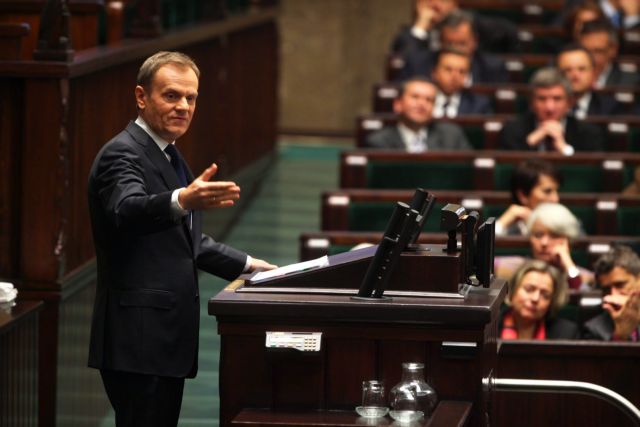 Ψήφο εμπιστοσύνης από το πολωνικό Κοινοβούλιο έλαβε η κυβέρνηση του Ντ.Τουσκ