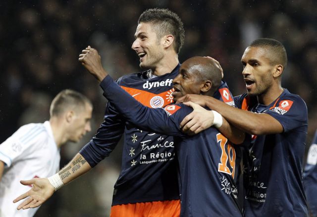 Η Μονπελιέ σταμάτησε το σερί της Μαρσέιγ