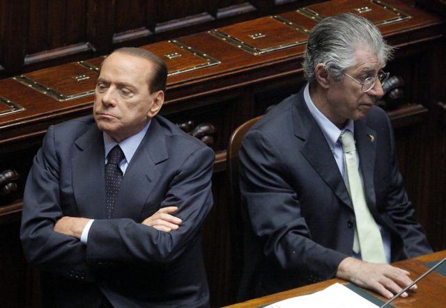 Παραίτηση Μπερλουσκόνι ζητά ο Μπόσι πριν την «ώρα της αλήθειας» στη Βουλή