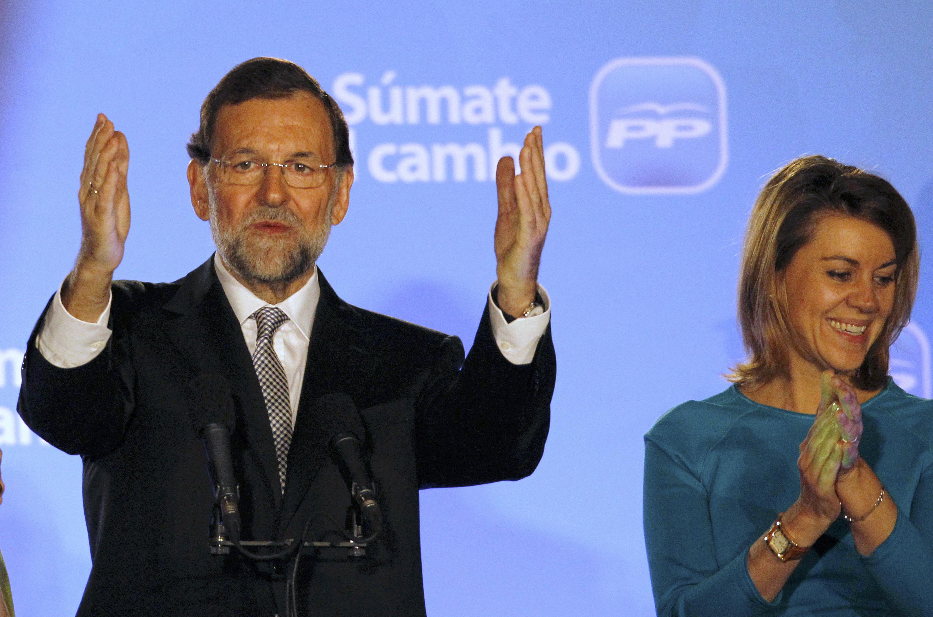 «Έρχονται δύσκολοι καιροί» παραδέχεται ο θριαμβευτής των ισπανικών εκλογών, Μ.Ραχόι