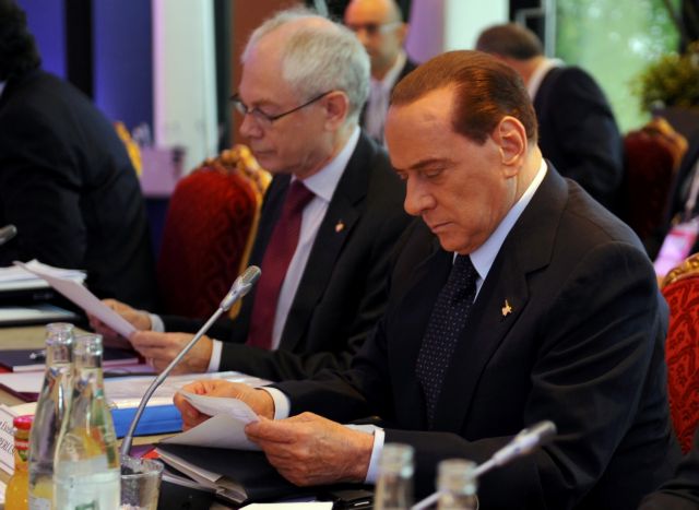 Συνάντηση Μπερλουσκόνι-Βαν Ρομπάι την Παρασκευή στη Ρώμη