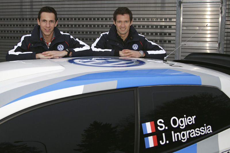 Ο Sebastien Ogier στη Volkswagen