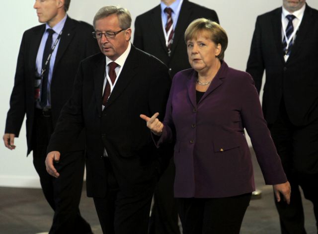 Τηλεφωνική επικοινωνία Παπανδρέου με Μέρκελ-Μπαρόζο-Γιούνκερ