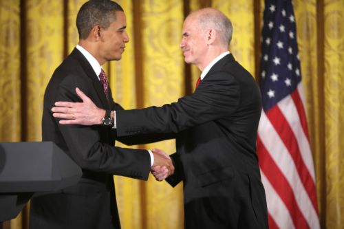 Τηλεφωνική επικοινωνία του Γιώργου Παπανδρέου με τον Μπαράκ Ομπάμα