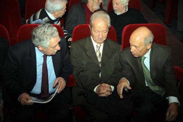 Κοινή παρουσία Φώτη Κουβέλη και Κώστα Σημίτη σε εκδήλωση