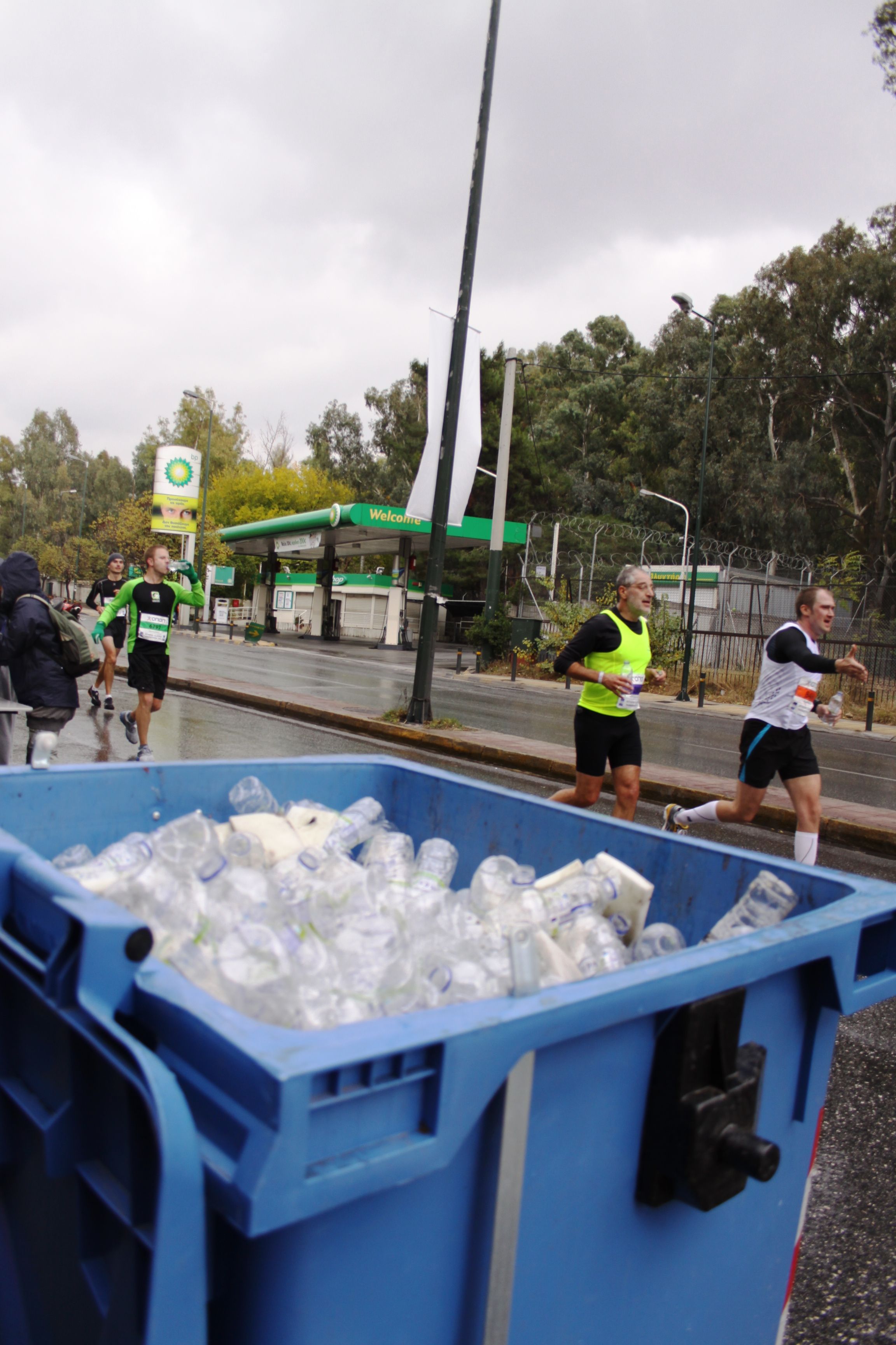 2 τόνοι ανακυκλώσιμου υλικού μαζεύτηκαν τη μέρα του Μαραθώνιου