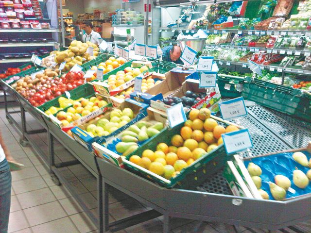 Κατάλοιπα φυτοφαρμάκων, κάτω όμως από τα όρια, σε πολλά φρούτα και λαχανικά