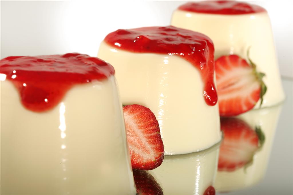 Πανακότα Φράουλα