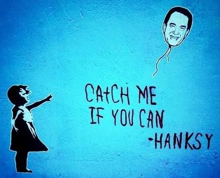 «Πρωταγωνιστής» σε γκράφιτι τύπου Banksy ο Τομ Χανκς στις ΗΠΑ