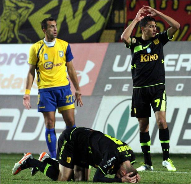 Παραμένει στα χαμηλά ο Άρης μετά το 0-0 με τον Παναιτωλικό