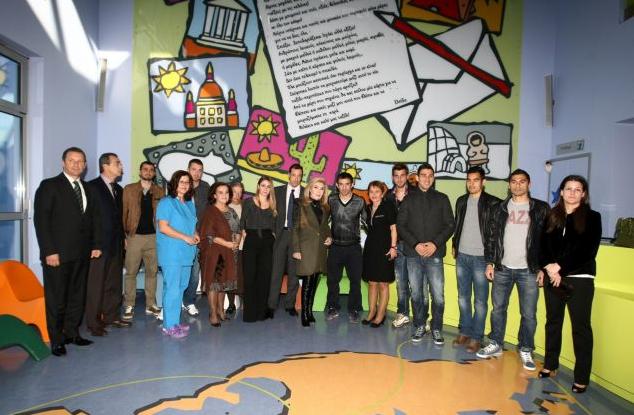 Επίσκεψη… Ελπίδας από τους ποδοσφαιριστές του Παναθηναϊκού