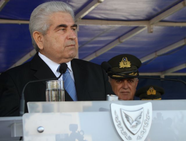 Περήφανος για τα τέσσερα χρόνια της προεδρίας του δηλώνει ο Δημήτρης Χριστόφιας