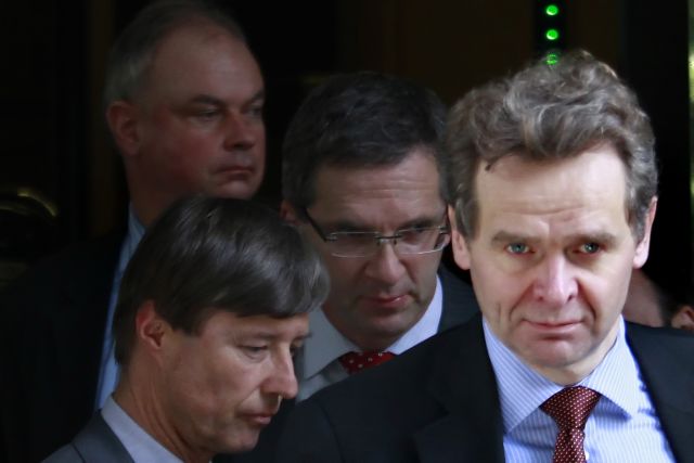 Βαθιά ύφεση ως και το 2012 και κανένα περιθώριο για νέους φόρους βλέπει ο Τόμσεν