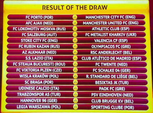 Ρουμπίν – Ολυμπιακός και Ουντινέζε – ΠΑΟΚ στους «32» του Europa League