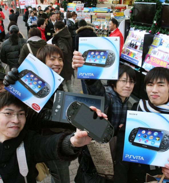 Το Playstation Vita «κρασάρει» στην Ιαπωνία