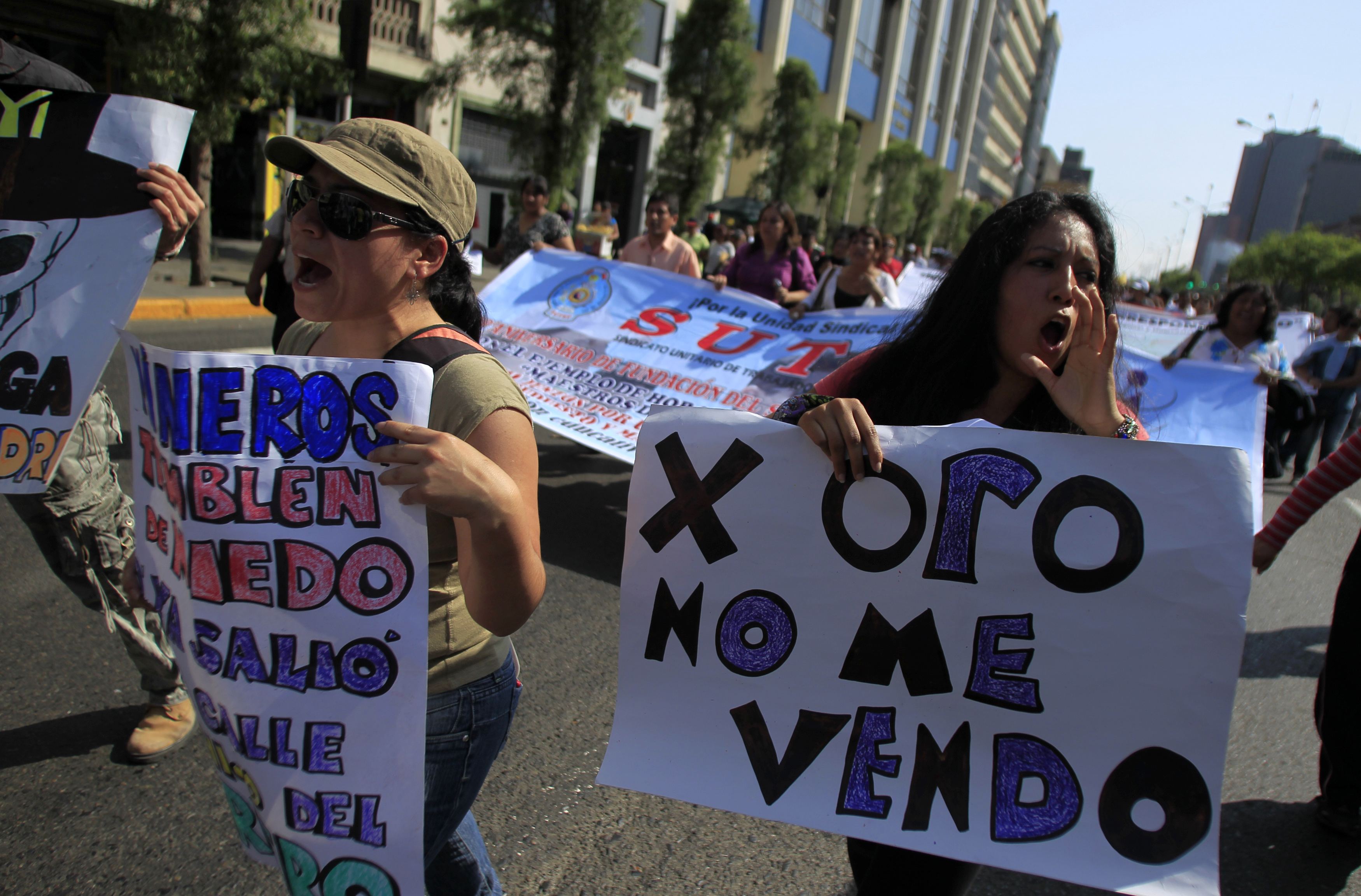 Η αμερικανική επένδυση σε ορυχεία έφερε κατάσταση έκτακτης ανάγκης στο Περού